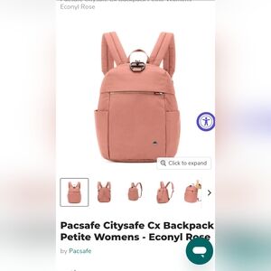 Pacsafe Citysafe Petite Backpack